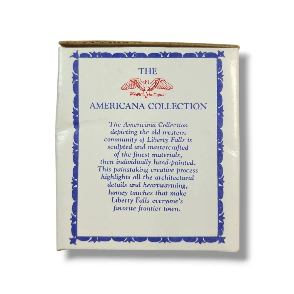 Liberty Falls Collection Miniature Accessory‎ Set AH52 1997 Vintage Dillard's